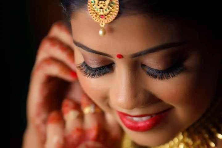 Bridal makeup