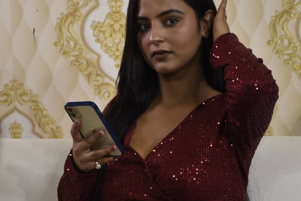 Modelling photoshoot