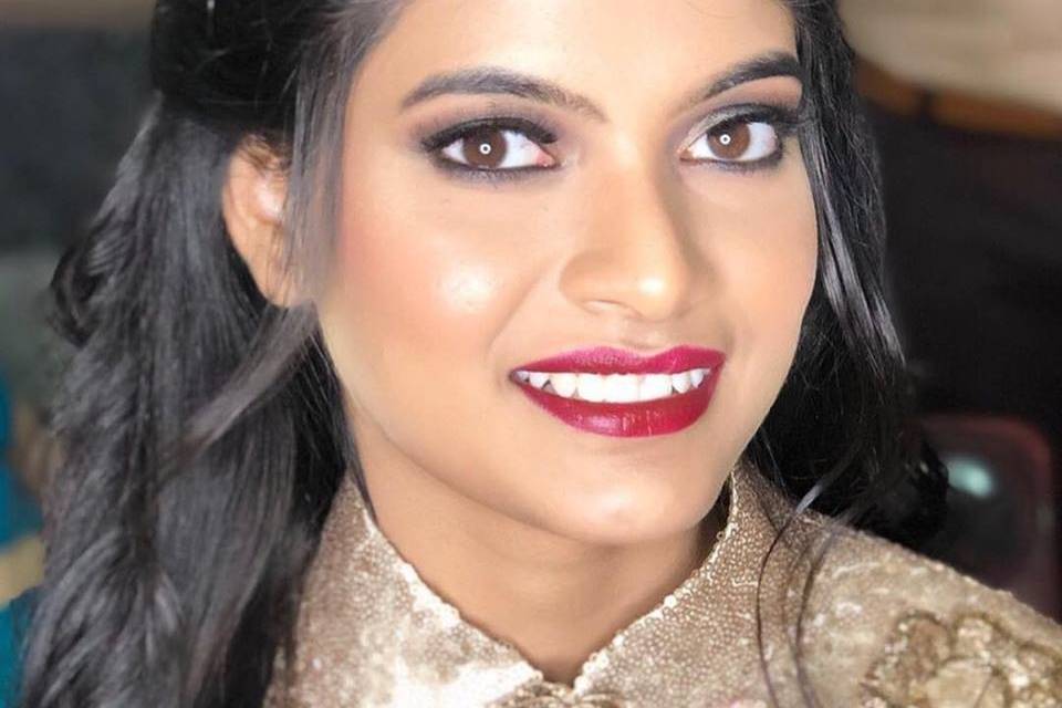 Bridal makeup