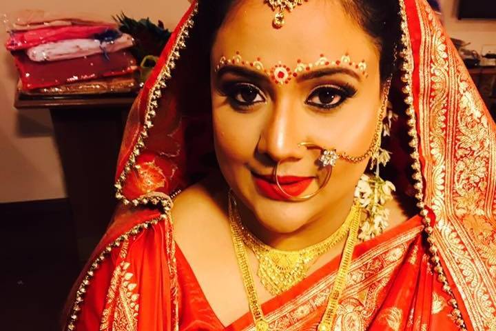 Bridal makeup