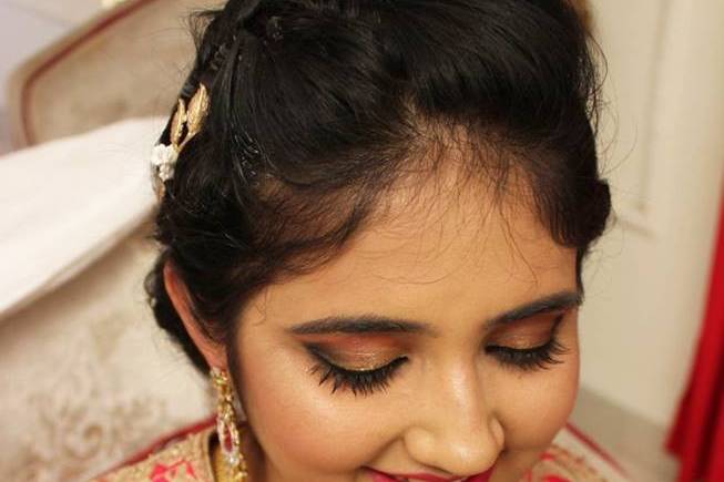 Bridal makeup