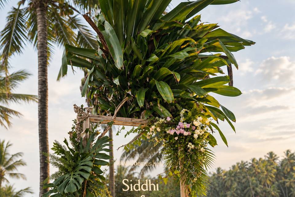 Forest Theme Wedding