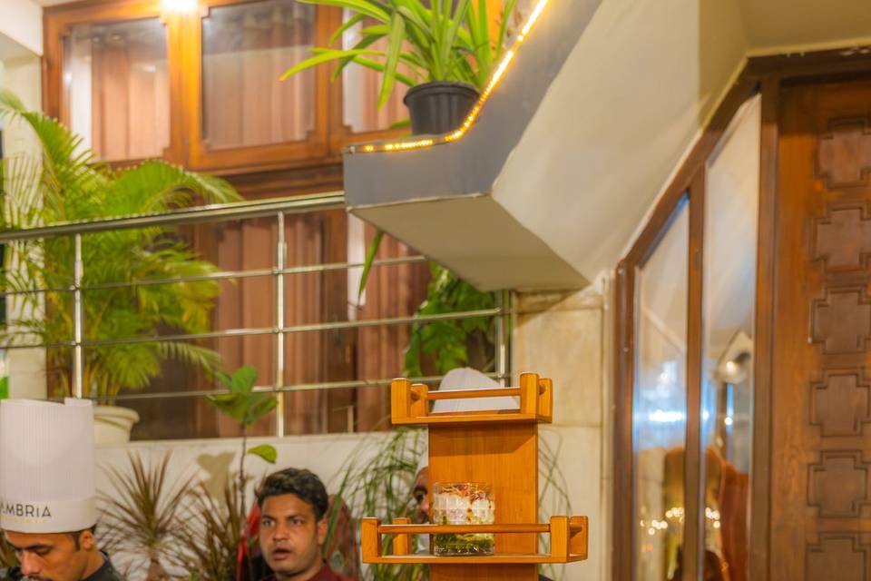 Modern Chaat Display