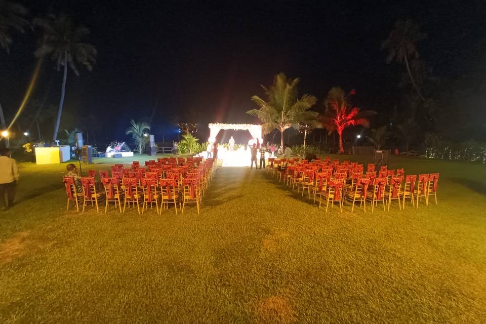 Lawn area