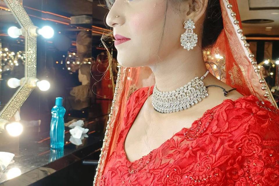 Bridal makeup