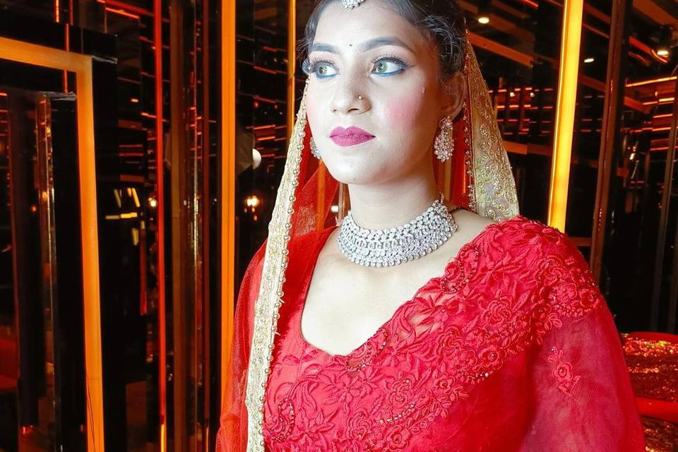 Bridal makeup