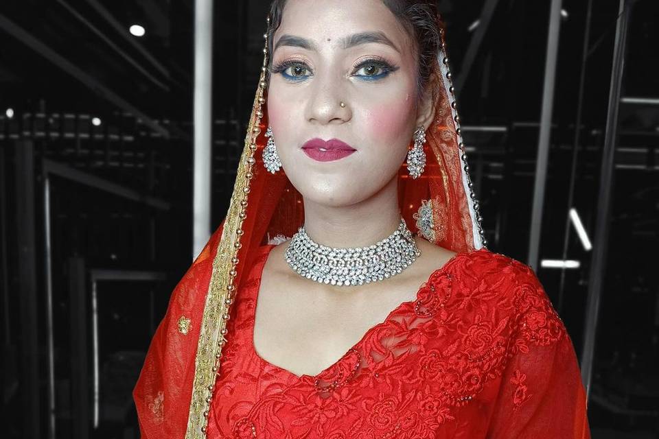 Bridal makeup