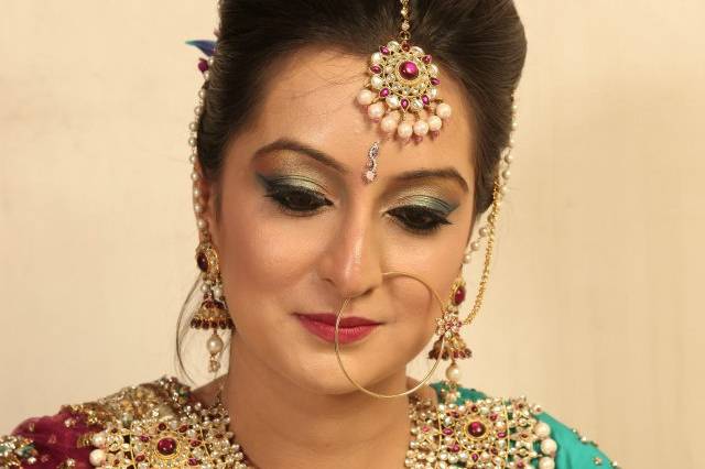 Bridal makeup