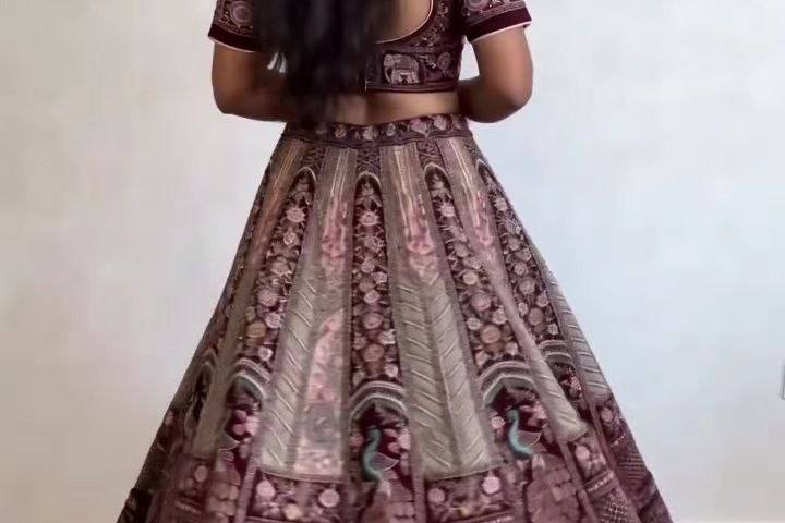 Bridal lehenga