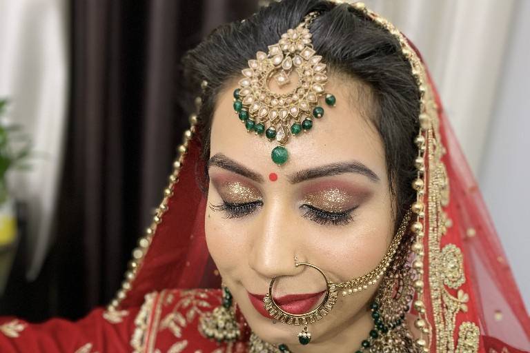 Bridal makeup