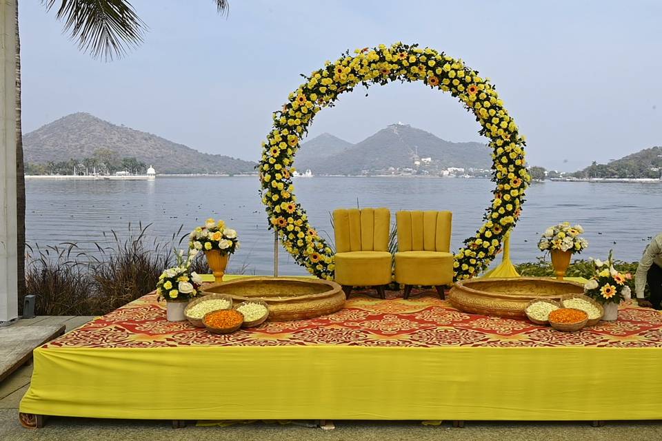 Haldi Backdrop