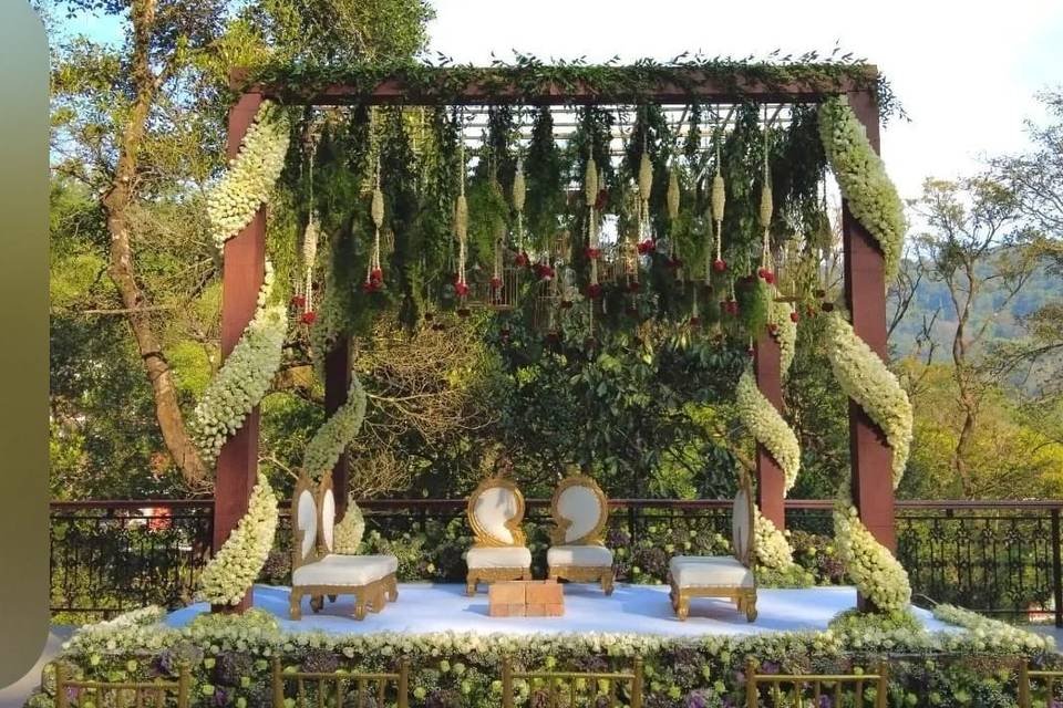 South Indian Wedding Mandap