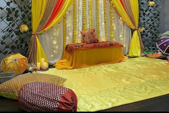 Haldi decor