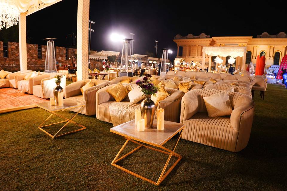 Wedding Lawn - Reception