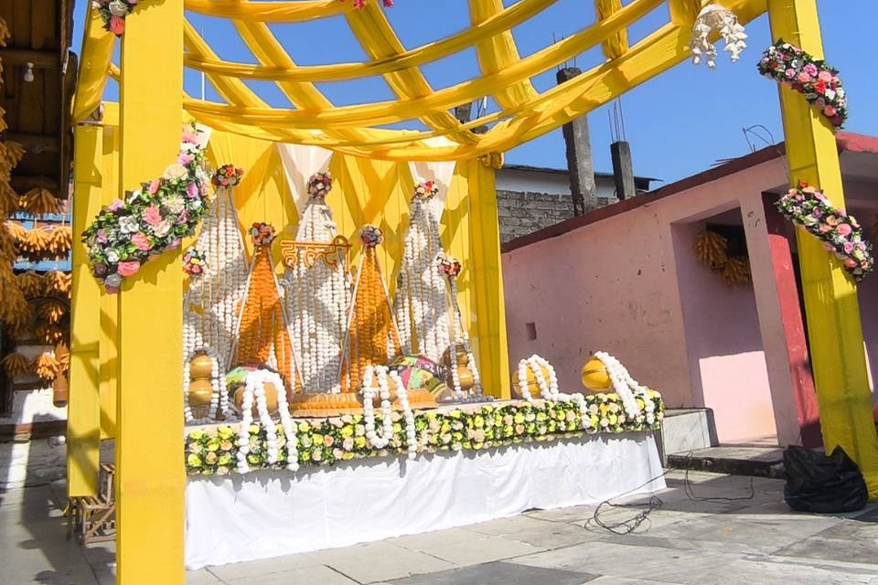 Haldi decor