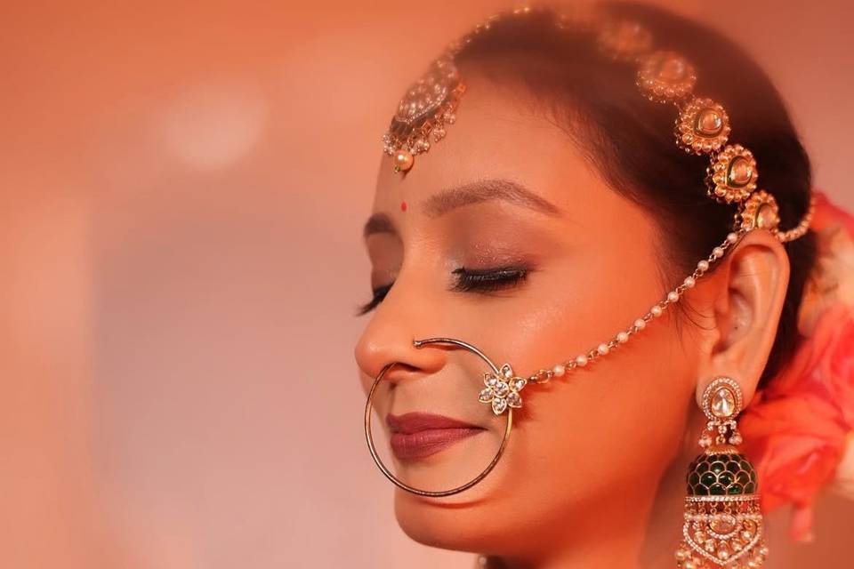 Bridal makeup