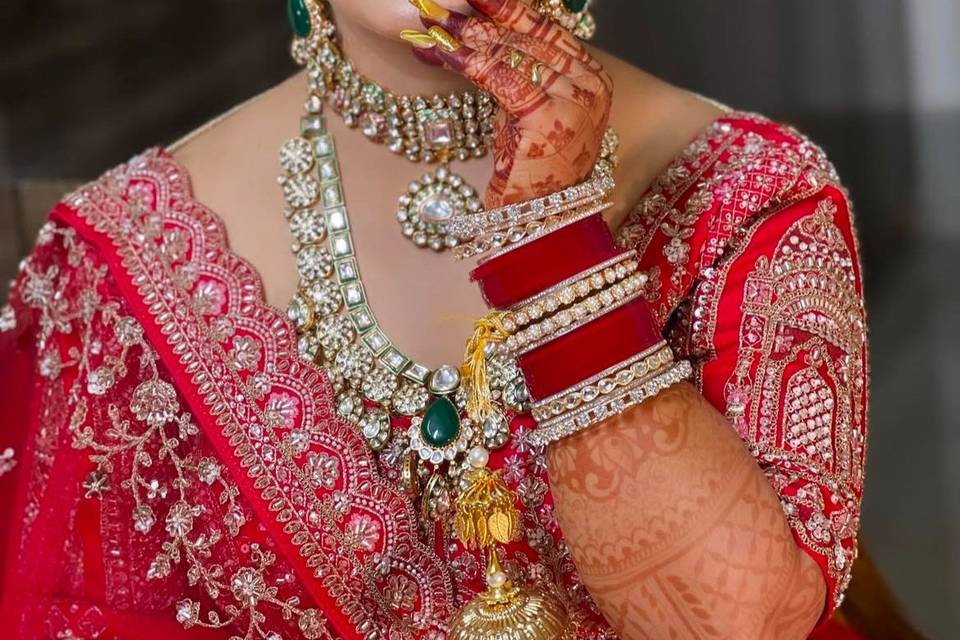 Bridal makeup