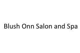 Blush Onn Salon and Spa logo