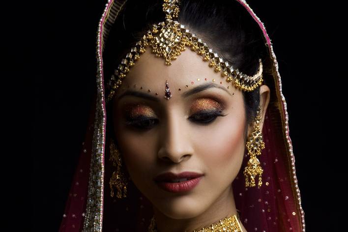 Bridal makeup