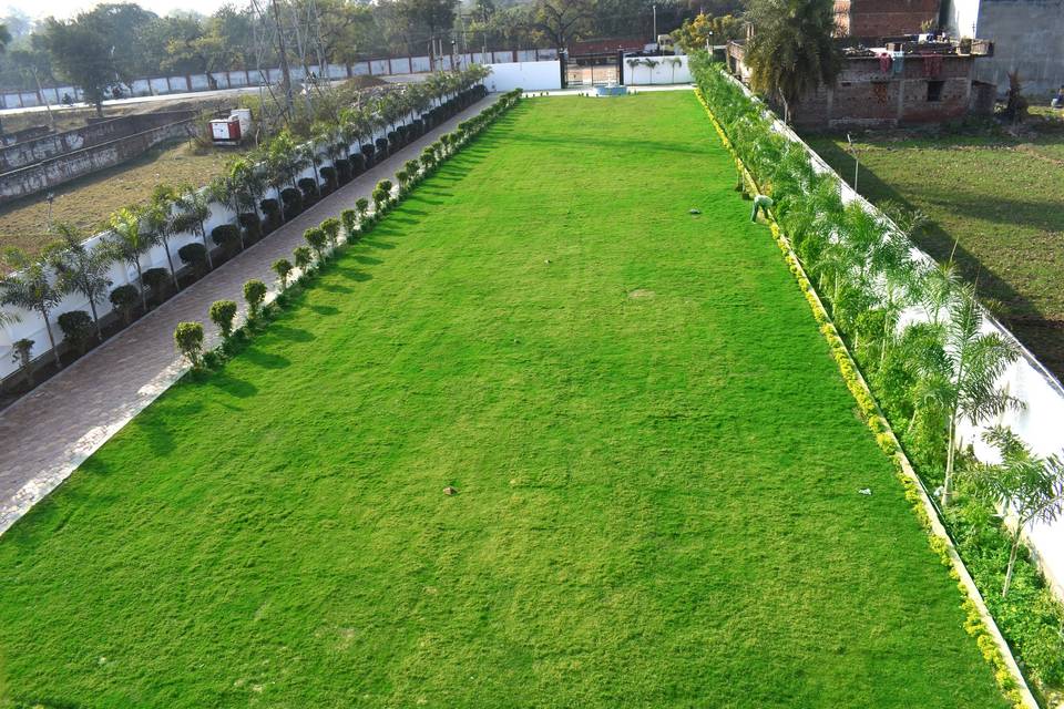 Lawn area