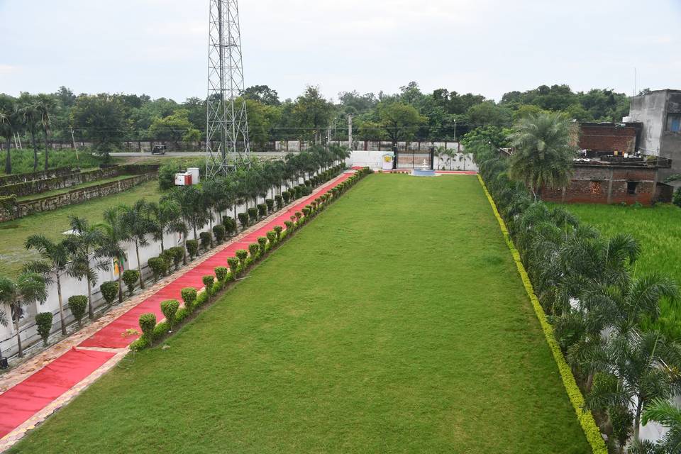 Lawn area