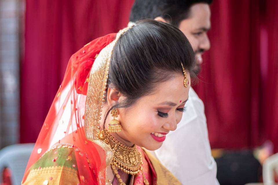 Wedding candid