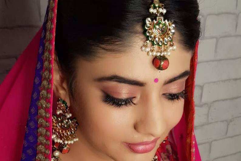 Bridal makeup