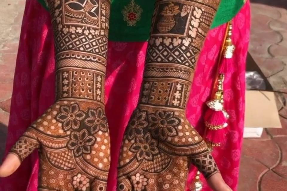 Jaipuri Bridal design