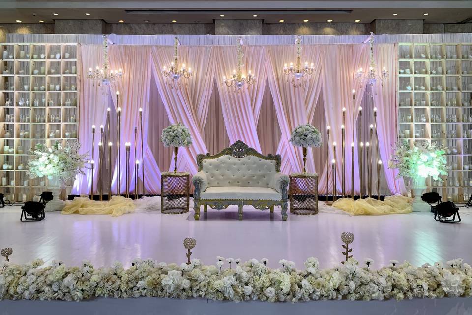 Reception decor