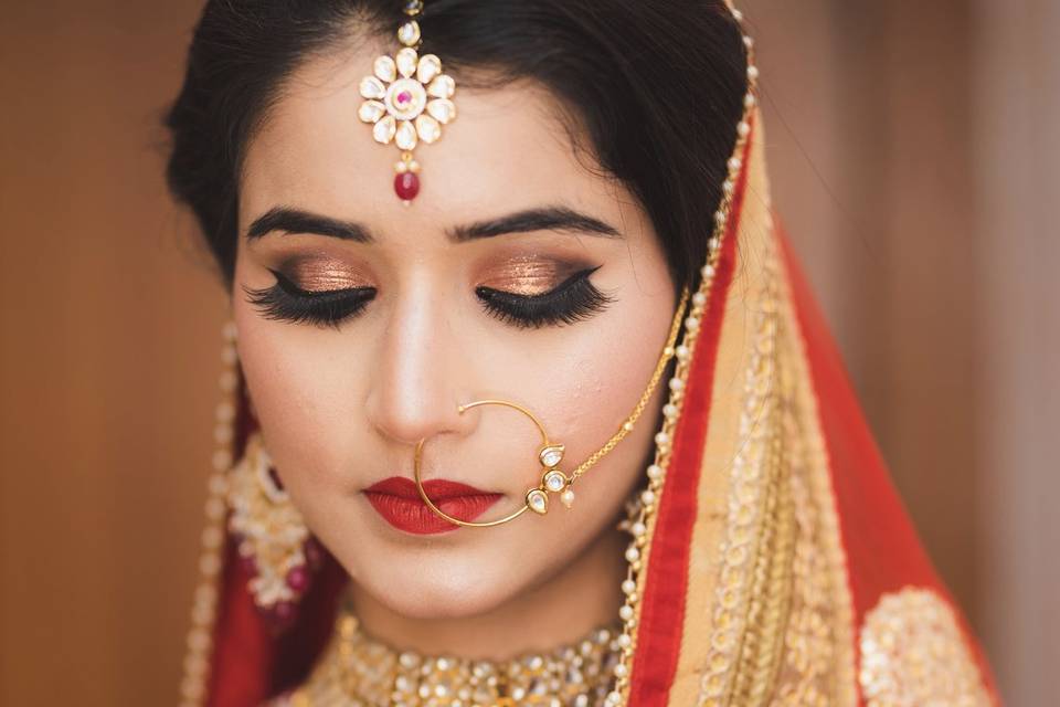 Bridal makeup