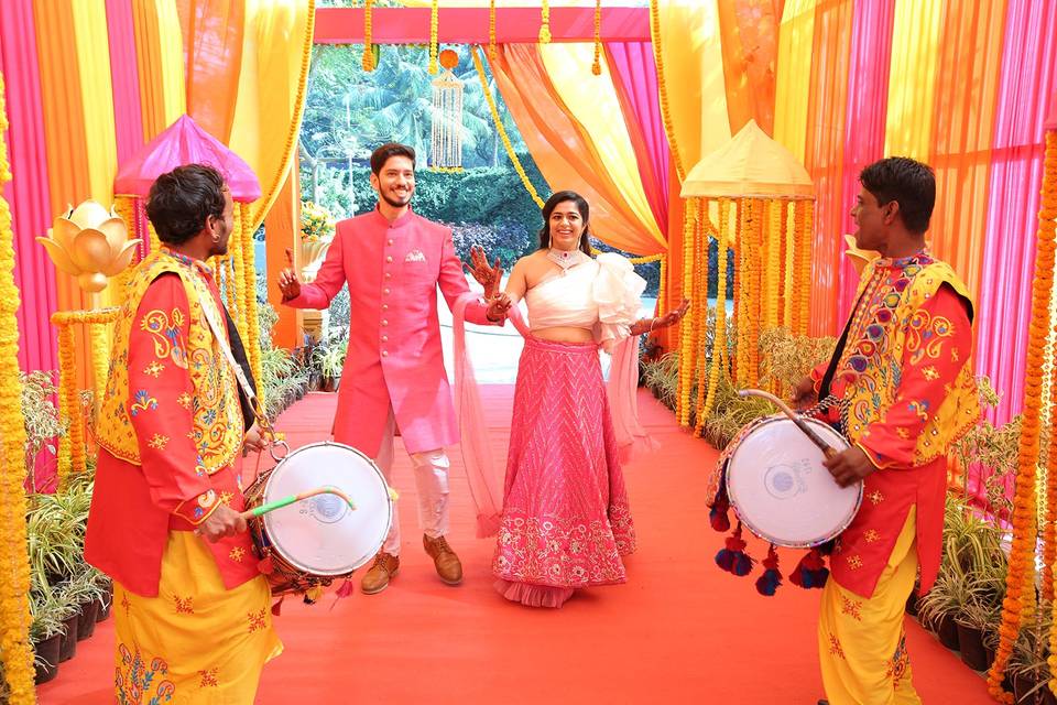 Haldi Entry