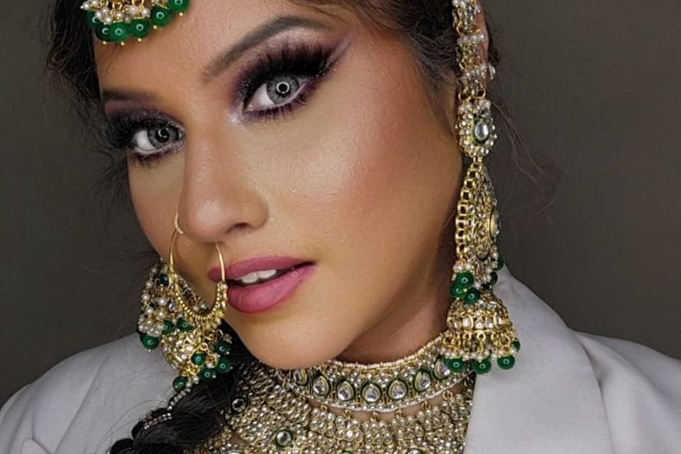 Bridal makeup