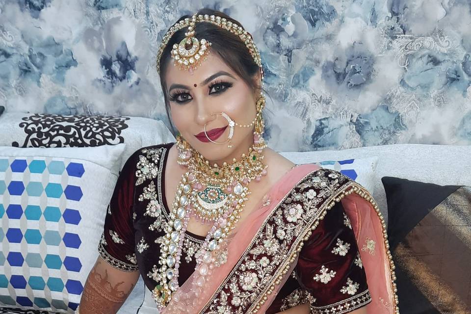 Bridal makeup