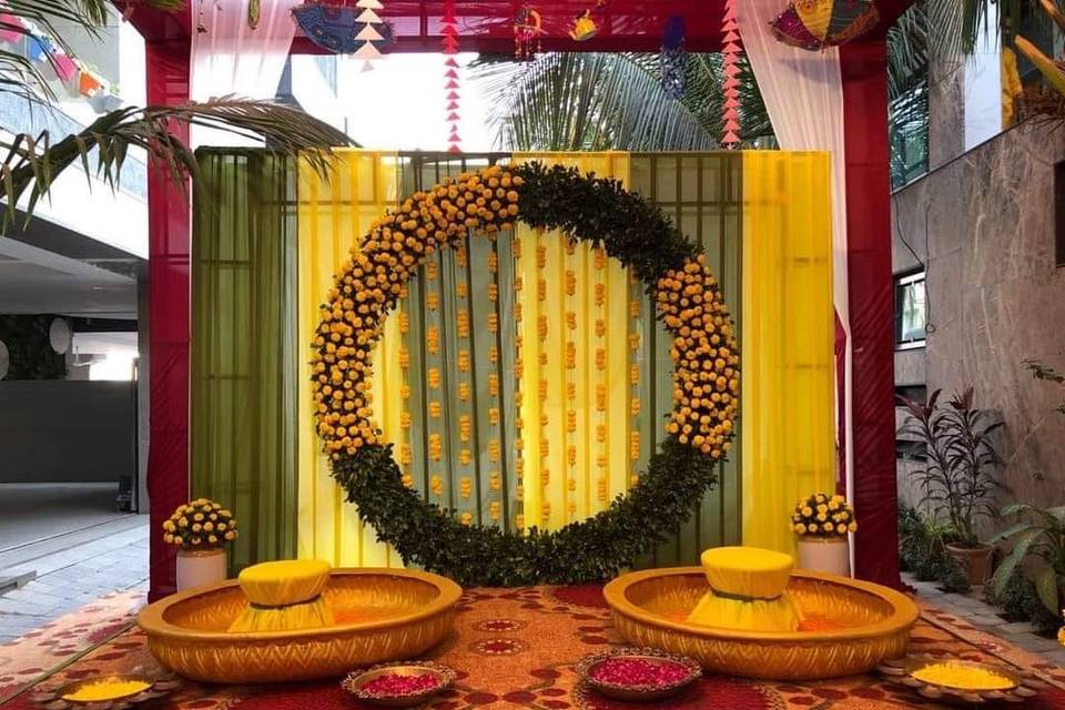 Haldi Setup