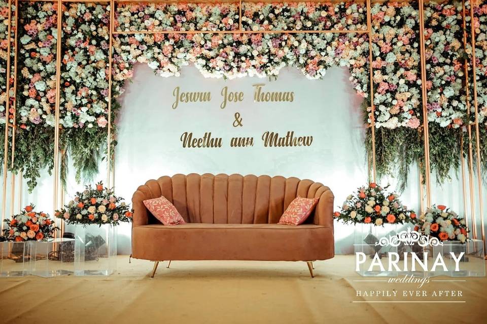 Reception Stage Decor