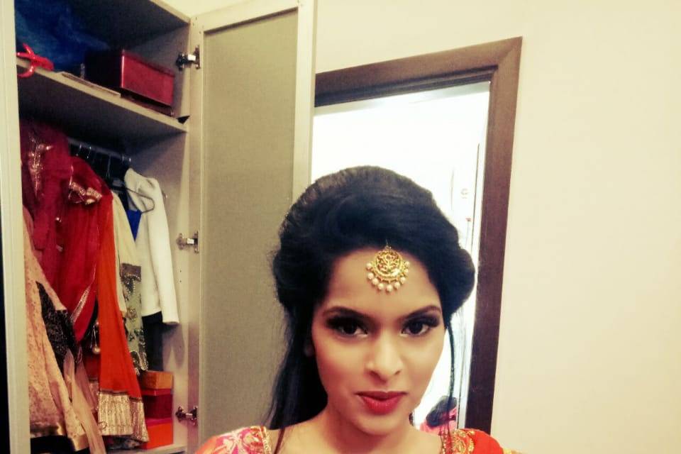 Bridal makeup