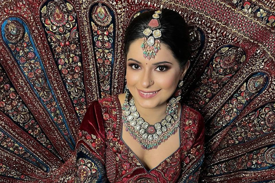 Bridal makeup