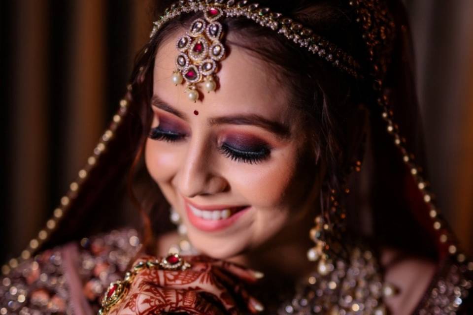 Bridal makeup