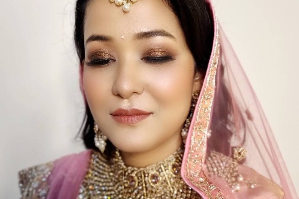 Bridal makeup