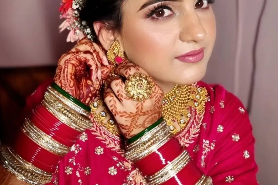 Bridal makeup