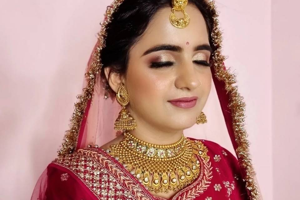 Bridal makeup