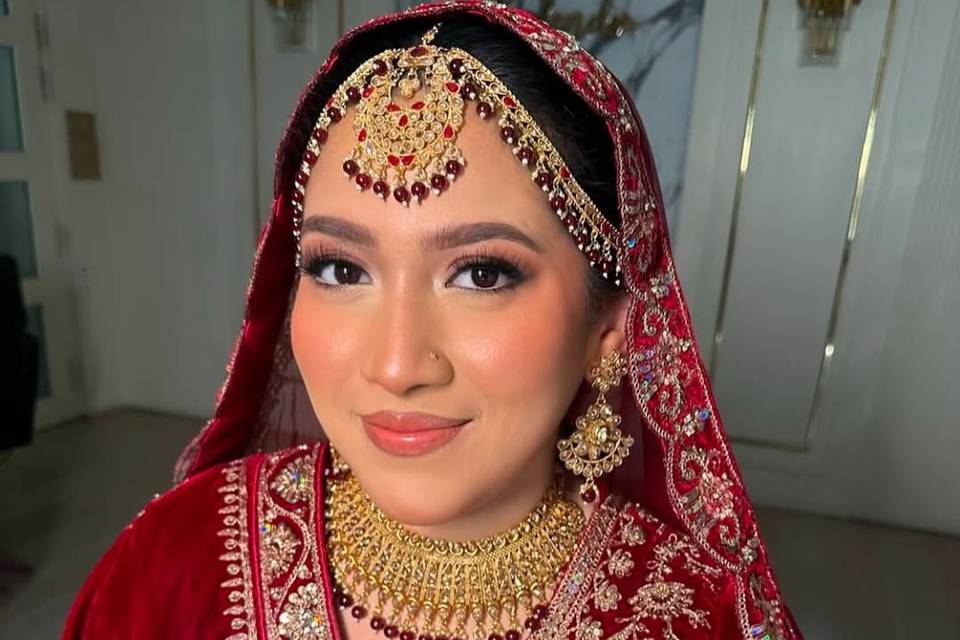 Bridal makeup