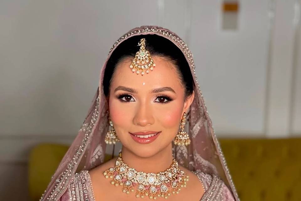 Bridal makeup