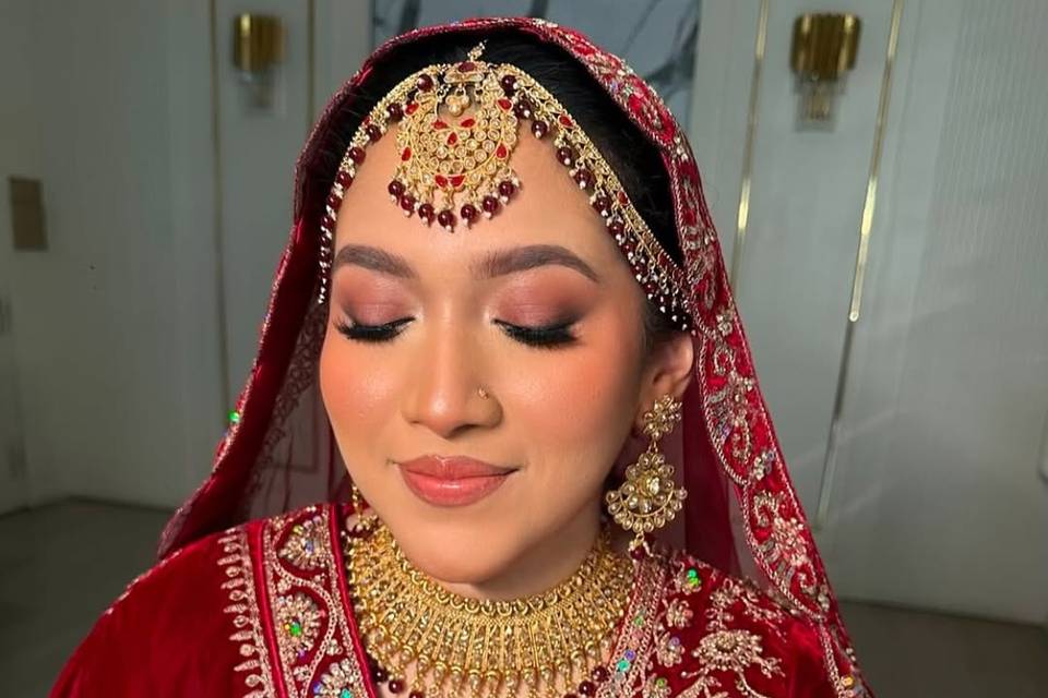 Bridal makeup