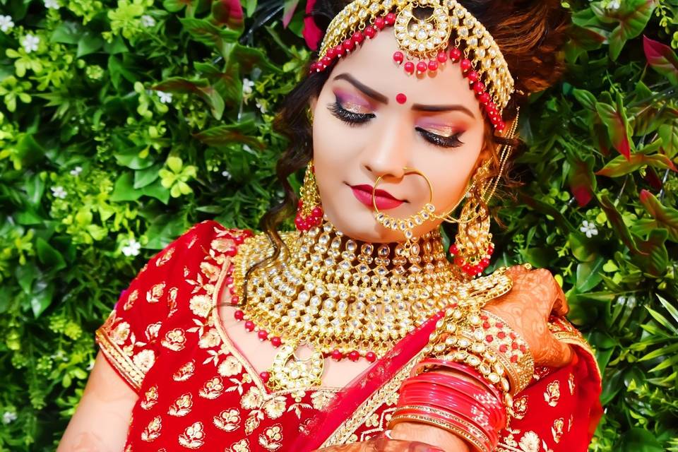 Bridal makeup