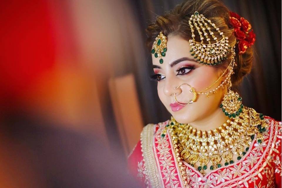 Bridal makeup