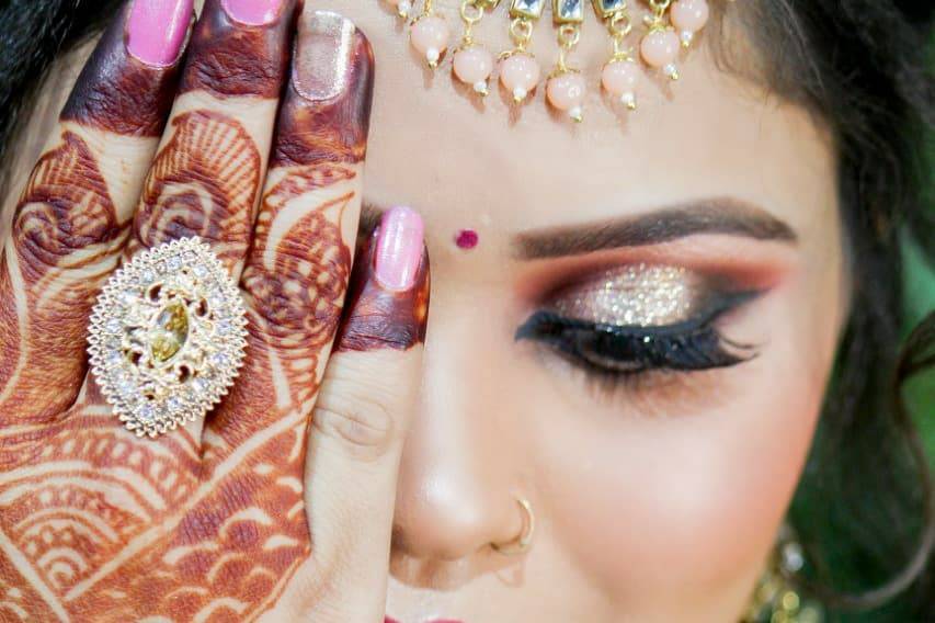 Bridal makeup