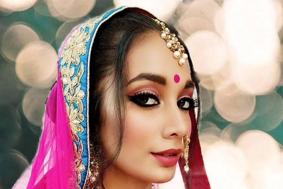 Bridal makeup