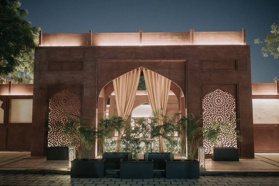 Entrance decor