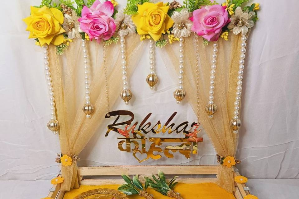 Haldi platter